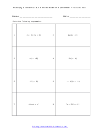 Boxed Out Worksheet