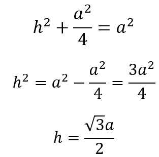 Height of Equilateral Triangle Formula