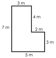 Irregular Rectangular Shape Area