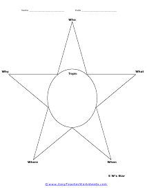 Star Worksheet