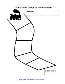 Train Track Worksheet