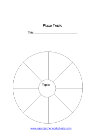 Pizza Worksheet