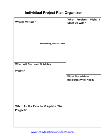 Individual Project Plan