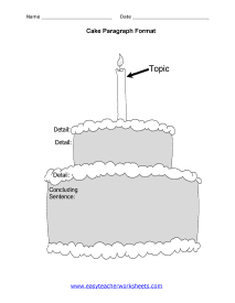 Cake Paragraph Organizer