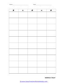 Addition Operator Organizer