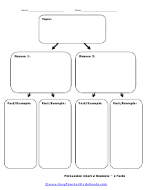 2 Reasons - 2 Facts Worksheet