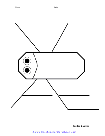 2 Arm Spider Graphic Organizer