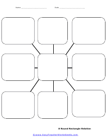 4 Squares Graphic Organizers - The Homeschool Daily