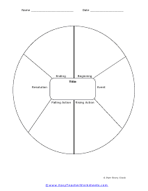 6 Section Clock Organizer