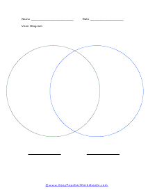 Standard Colored Venn Diagram Venn Diagram