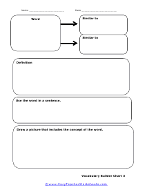 Learning New Words Worksheet