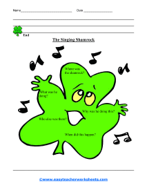 Shamrock Outline Organizer