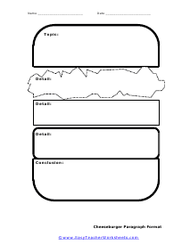 Hamburger Paragraph Organizer