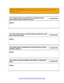 Miscellaneous Worksheet