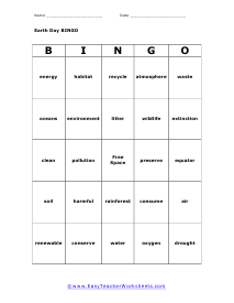 Bingo Card #2