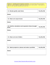 Checklist #2 Worksheet