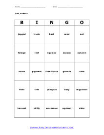 BINGO Card #2