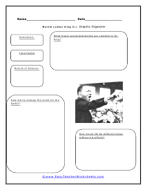 MLK Graphic Organizer