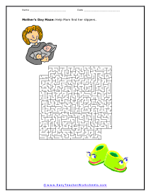 Maze Worksheet