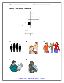 Visual Crossword Worksheet