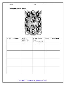 KWHL Worksheet