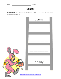 Word Pairs Worksheets