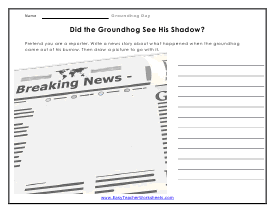 Shadow Writing Worksheet