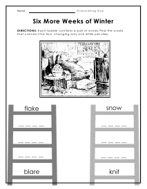 Word Ladder Worksheet