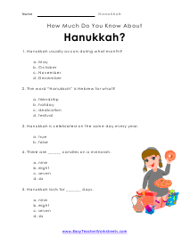 Reading Worksheet