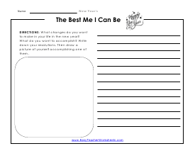 Best Me Worksheet