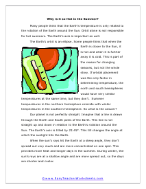 Heat Reading Worksheet