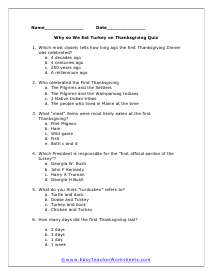 Multiple Choice Questions Worksheet