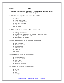 Together Worksheet