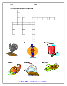 Crossword Worksheet