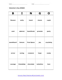 Bingo Card #4