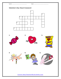 Visual Crossword Worksheet