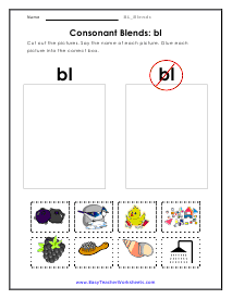 Cutout Worksheet