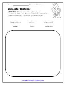 Sketches Worksheet