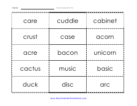 Boxes Worksheet