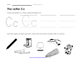 Catcher Worksheet