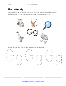 Connect the Lines Worksheet