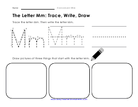 Penmanship Worksheet