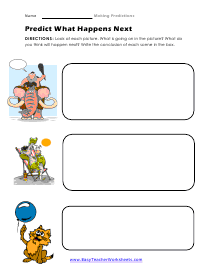 Think on Pictures Worksheet