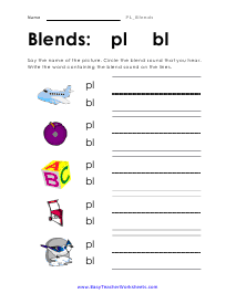 Pl- Worksheet