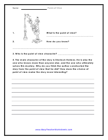 Sherlock Worksheet