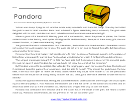 Pandora Worksheet