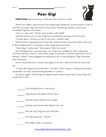 Gigi Worksheet