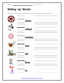 Sp- Worksheet