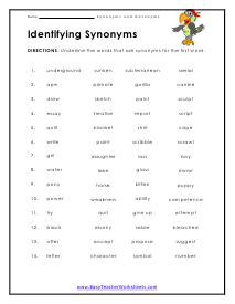 Sames Worksheet