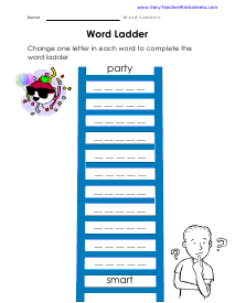Word Ladder Worksheets